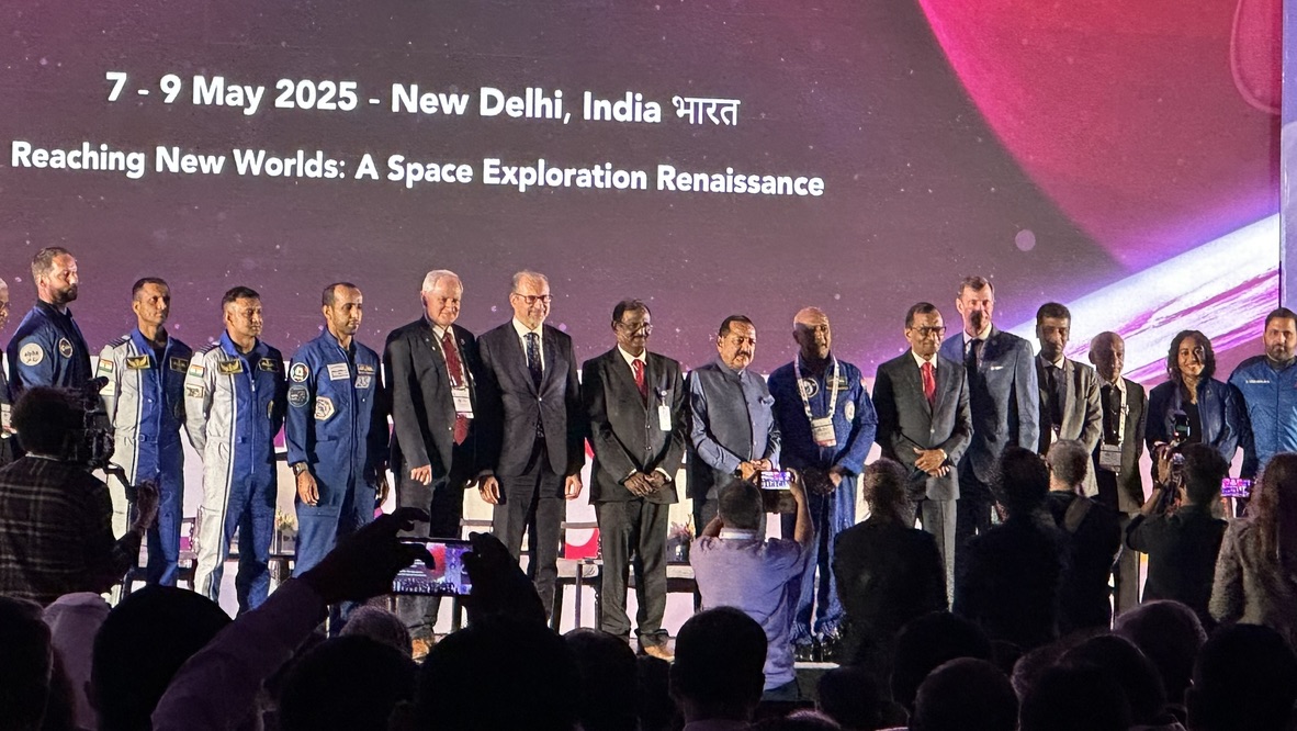 Discussion with ISRO researchers